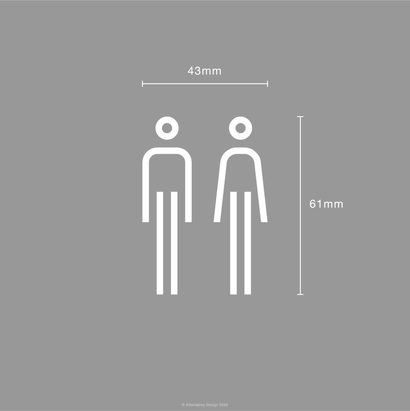 トイレのサイン・ピクトグラム