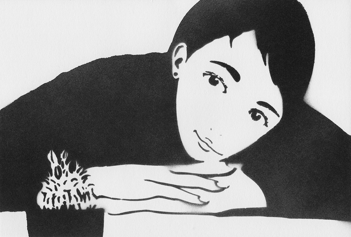 Lady with densicaule