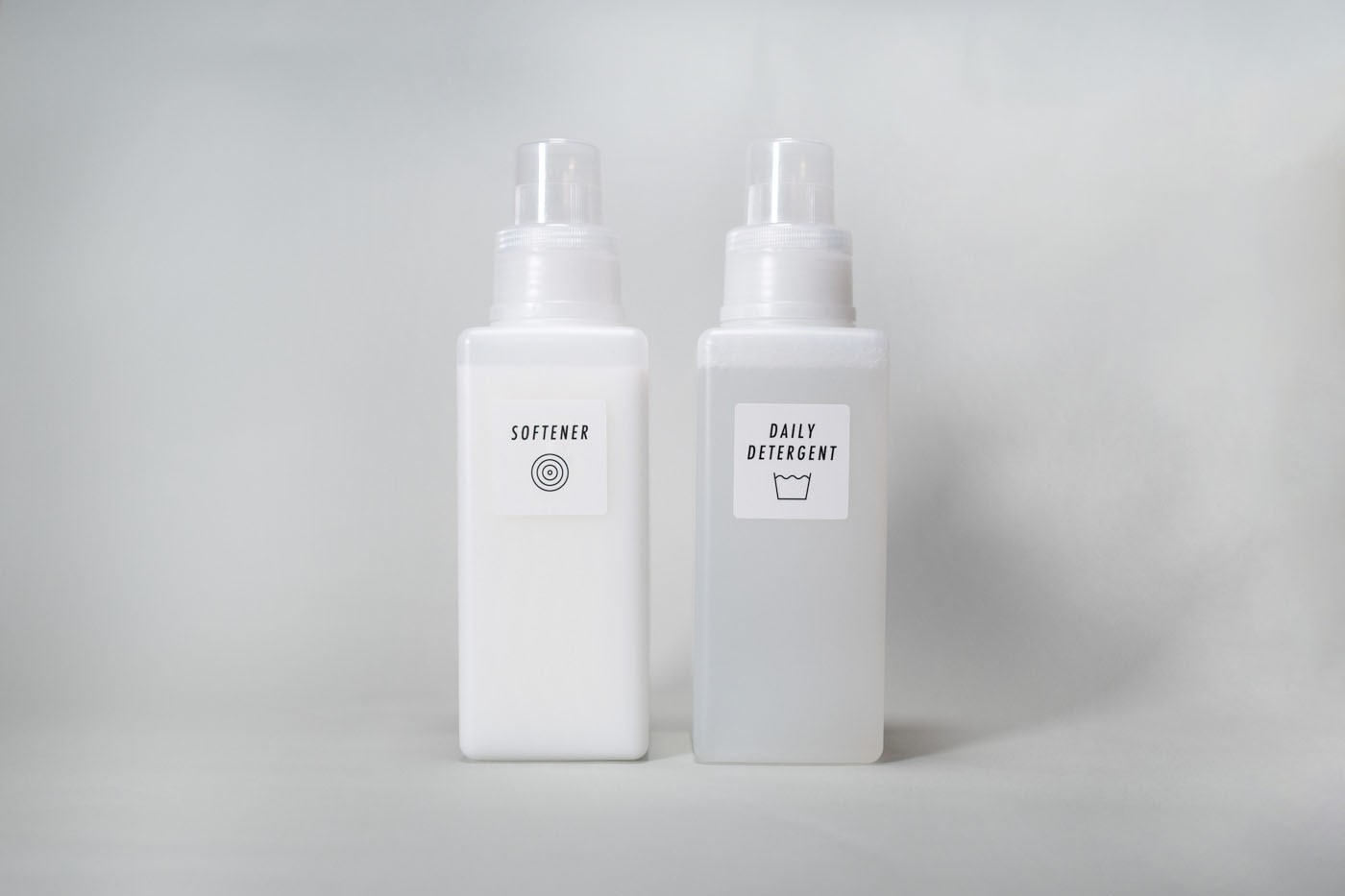 ランドリー用ボトルラベル・ステッカー ver.無印