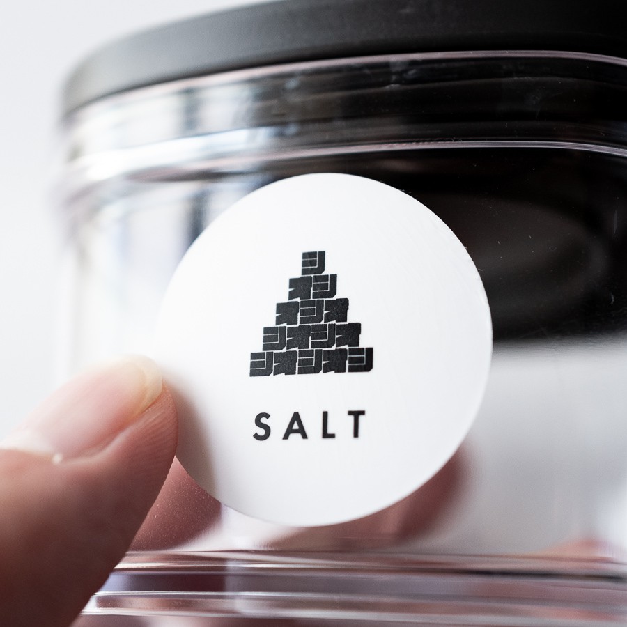 塩ラベル
