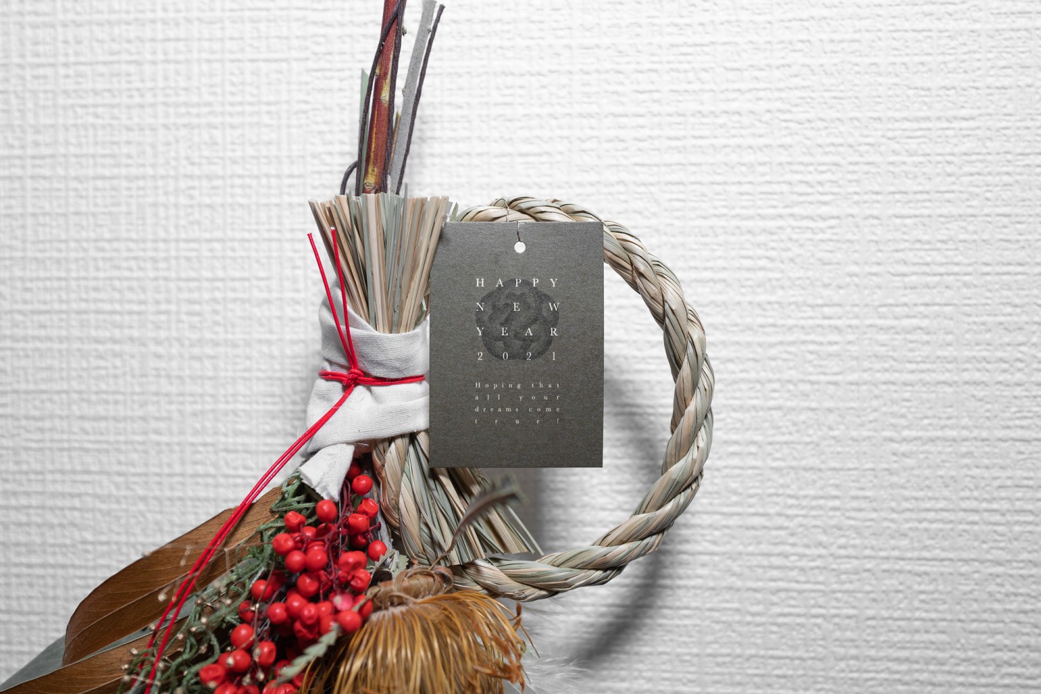 正月飾り用カード